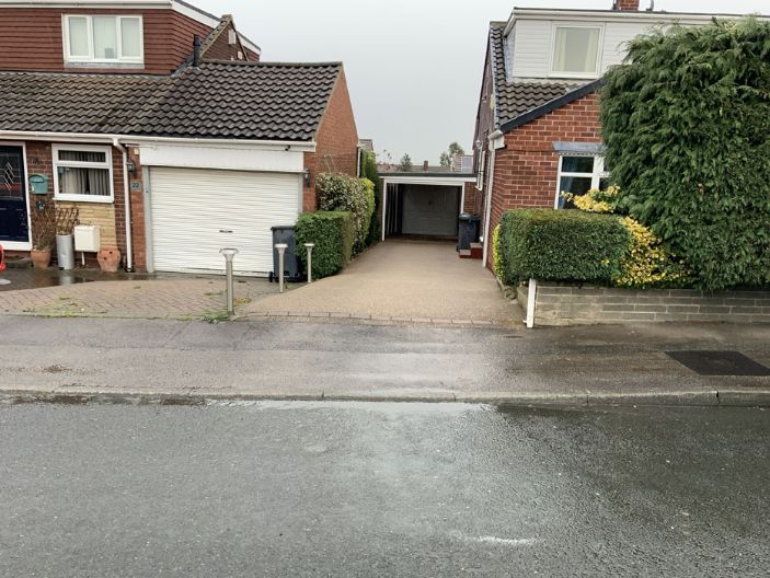 Before Image of a customers driveway looking for a new lease of life